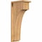 Ekena Millwork Huntington Smooth Corbel w/Backplate, Western Red Cedar, 7 1/2"W x 12"D x 28"H COR08X12X28HUN01SWR - alternate 1